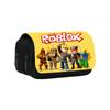 Bolsa de Lápices de Doble Capa con Estampado de Roblox al Por Mayor Transfronterizo, de Dibujos Animados, para Estudiantes de Primaria y Secundaria, Jardín de Niños, Bolsa de Almacenamiento de Papelería para Lápices