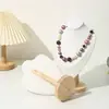 Suporte de Exibição para Colares, Manequim de Madeira Maciça para Exibir Joias de Pescoço, Suporte de Exposição de Joias para Balcão, Suporte de Joias, Suporte de Exposição para Banca