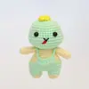 Colgantes Llavero de los Doce Animales del Zodiaco, Llaveros de Animales Tejidos a Mano, Dijes para Bolsos Tejidos, Artículos de Crochet Hechos a Mano Terminados
