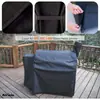 Funda para barbacoa exterior más vendida transfronteriza, duradera y a prueba de polvo, adecuada para jardines y patios, hecha de tela Oxford 210D, funda protectora impermeable