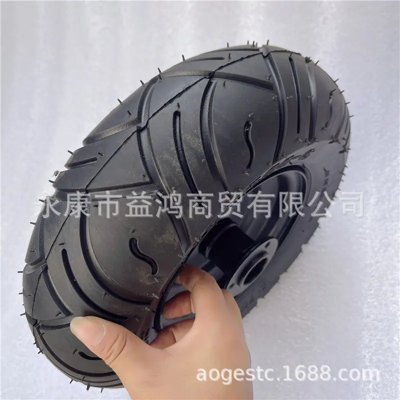 小小公牛前轮毂配俊凯公路轮胎 (4)