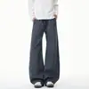 Otoño 2026 Nuevo Estilo Pantalones de Pierna Curva Cuadros Retro Americano Sin Sombra para Pared M-5XL HK261124-Especial P30