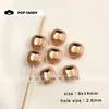 Cuentas Lindas con Forma de Bollo, Accesorios Pequeños de Oso, Cuentas Sueltas para Pulseras Hechas a Mano DIY, Dijes de Bolsa Impresos, Colgantes Decorativos, Cuentas para Joyería
