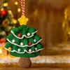 Adornos de Punto de Ganchillo de Lana para Árbol de Navidad Nuevos Transfronterizos Adornos para Coche Atmósfera Festiva Navideña Decoraciones de Regalo