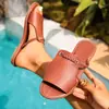 Sandalias Casuales Cómodas Diarias Simples Planas Slip-on para Mujer Tallas Grandes de Comercio Exterior Nuevo Verano Talla Única para Todos