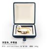 Broche de presión Flip Terciopelo Anillo Collar Joyero Joyería Colgante Pulsera Caja de Embalaje Set Caja de Joyería Caja para Aretes