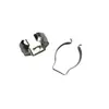 Clip fijo para tubo fluorescente T8 con hebilla, clip para tubo de lámpara LED, clip para instalación de tubo de vidrio partido T8