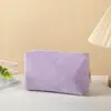 Nueva Bolsa de Maquillaje de Pana Simple y Femenina de Gran Capacidad Portátil Neceser Bolsa de Almacenamiento para Viaje de Negocios