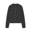 Chaqueta de punto simple, versátil, a la moda, de manga larga y cuello redondo, casual, europea y americana, más vendida en AliExpress