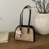 Bolsa Tote de Mão Estilo Retrô para Mulheres 2025 Nova Tendência Outono e Inverno Estilo Coreano Bolsa de Axila Popular Bolsa de Ombro