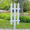 Cerca de Plástico para Exterior Estilo Europeu Cerca de PVC Jardim Canteiro de Flores Horta Campus Vila Pátio Muro Decorativo
