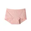 [Procesamiento Personalizado] Ropa Interior de Seda de Morera para Mujer, de Cintura Media, Antibacteriana, Sin Costuras, Tallas Grandes, para Mujeres con Curvas, Calzoncillos tipo Boxer Básicos