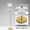 Nuevo Soporte de Exhibición Plano Estilo Coreano para Ropa de Mujer, Maniquí de Medio Cuerpo Plano para Escaparate de Tienda de Ropa
