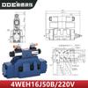 Válvula inversora electromagnética hidráulica válvula de control electrohidráulica 4weh16-25-32-50b24v/220V válvula solenoide piloto