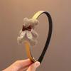 2023 nueva diadema accesorios para el cabello de niñas horquilla para niña pequeña tocado linda princesa antideslizante presión banda para el cabello diadema