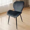 Silla de Comedor para Uso Doméstico, Silla Moderna Simple Plegable con Respaldo, Silla de Oficina para Hotel, Venta al por Mayor de Fábrica Silla Suave para Maquillaje