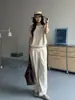 Old Money New Rich Tricô de Linho Lyocell Falso Duas Peças Masculino Feminino Caimento Relaxado Verão Suéter Respirável Camiseta de Manga Curta