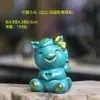 Ornamento de bestia suiza imitación piedra azul adornos de jardinería acuario micro paisajismo elefante adornos pequeños tortuga valiente estilo chino decoración pequeña