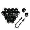 Tapa de neumático modificada universal para coche, 17/19/21 mm, tapa protectora para tornillo de rueda, tapa protectora decorativa para tornillo de cubo de rueda