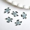 Nuevos accesorios para uñas de flor de lirio de cristal de hielo con tallado suave, resina degradada, flor de simulación, accesorios para uñas súper hada DIY