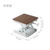 Base Elevable para Escritorio Aleación de Aluminio Acrílico Nogal Negro Oficina Anti-quemaduras Aislamiento Térmico Base Nórdica
