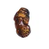 Pendente de Pedra Olho de Tigre Jade Novo Pingente Corrente Dourada Olho de Tigre Coragem moda masculina e feminina fabricantes de pedra madeira atacado
