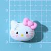 Desenhos animados Meimei fresco diy creme cola telefone caso cocar grampo de cabelo resina acessórios sapato fivela jóias material