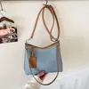 Bolsa de mão minimalista e sofisticada estilo coreano para mulheres, nova coleção 2026, bolsa de grande capacidade para o dia a dia, bolsa de ombro, bolsa de axila, bolsa transversal