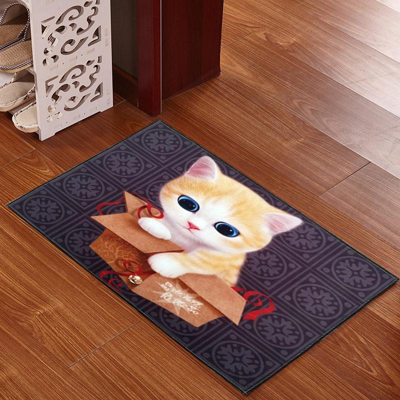 礼物猫门口