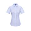 Camisas Femininas de Verão que Não Amassam, Camisas de Trabalho para Negócios, Traje Feminino para Negócios, Uniformes de Classe, Atacado, Podem Ser Encomendadas com Logotipos