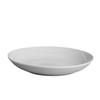 Prato branco de cerâmica de magnésio por atacado, prato redondo quadrado para arroz, prato redondo para restaurante, logotipo personalizável