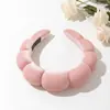 Amazon Caliente Otoño e Invierno Caliente Diadema Nube de Terciopelo Dorado Aumento de la Parte Superior del Cráneo Diadema Hecha a Mano Simple Antideslizante Accesorios para el Cabello