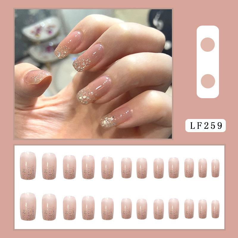 LF259肉色银粉【胶水款】