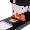 Envío Gratis Grapadora de Servicio Pesado Ahorradora de Esfuerzo Deli 0484 Capaz de Grapar 120 Hojas para Documentos Financieros y de Oficina