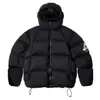 Roupas transfronteiriças europeias e americanas acolchoadas de algodão outono e inverno casuais esportivas impermeáveis casaco de algodão com capuz corta-vento quente roupa exterior roupas acolchoadas de algodão masculinas e femininas