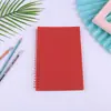 Diario de página de color simple fábrica punto cuaderno al por mayor Cuaderno de espiral de papel Kraft cuaderno de oficina LOGOTIPO