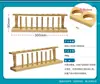 Conjunto de suporte para tubos de ensaio de vidro, suporte de madeira e plástico, suporte para tubos de ensaio para ensino fundamental e médio, equipamento de laboratório de ciências e química