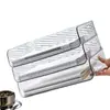 Suporte de Mesa para Armazenamento de Arquivos Estante de Escritório Transparente Suporte de Armazenamento Caixa com Gaveta de Acrílico Caixa Organizadora de Documentos