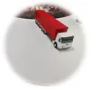 Camión de Caja Modelo Resina Fotosensible Plástico de Ingeniería ABS Material 1:Personalización de Modelo de Camión de Caja de 48 Pies