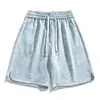 2026 Pantalones Cortos Populares para Hombre Verano Pantalones Casuales Pantalones de Cinco Puntos Holgados Deportivos Marca de Moda Estilo Hong Kong Patchwork Versátil Estilo Masculino