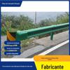 Guard-rail Ondulado para Rodovia Rural, Guard-rail Galvanizado de Duas Ondas para Rodovia Nacional e Rodovia Provincial, Guard-rail de Três Ondas Anticolisão para Alta Velocidade, Guard-rail Ondulado