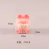 Tiktok Venda Quente Li Si Coelho Grande DIY Figura Decorativa de Resina Ornamento de Mesa Carro Atacado