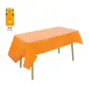 Mantel desechable de plástico con impresión de color sólido, película de aluminio PE impresa, monocromática, para escritorio, venta al por mayor