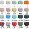 Funda protectora de silicona de color sólido engrosada para AirPods Pro, funda para auriculares Bluetooth Apple 3ª generación, funda protectora resistente a caídas