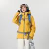 Jaqueta Soft Shell Camada Única Niaojia para Homens e Mulheres, Jaqueta Soft Shell para Caminhada Repelente à Água e à Prova de Vento, Jaqueta Quente com Forro de Fleece