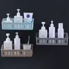 Estante de Almacenamiento de Pared, Estante de Plástico para Pared sin Taladro para Cocina, Inodoro, Baño, Almacenamiento Varios, Estilo Nórdico