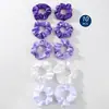 Combinación Transfronteriza de Color Aleatorio Nuevo Estilo Más Vendido Color Sólido Elegante Simple Tela Arte Satín Lazo para el Cabello Accesorio para el Cabello