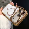 Adecuado para Apple 18 Pro Max, funda de teléfono magnética transparente, soporte para lente de iPhone 17, 16 anticaídas, 15 funda protectora