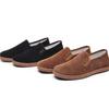 26 Modelos Nuevos de Primavera y Otoño de Zapatos Cómodos y Versátiles para Hombres de Mediana Edad y Mayores, Suela Suave, Antideslizantes, Ligeros, Slip-On, Zapatos Casuales para Hombre
