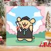 Pintura a Óleo Digital de Cachorro com Linha DIY Colorir à Mão Grafite Desenho Animado Fofo Decoração Curativa Fabricante Atacado